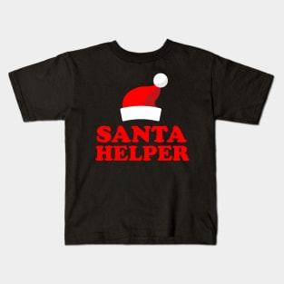 Santa Helper logo Kids T-Shirt